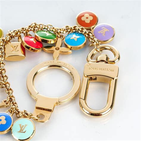 louis vuitton pastilles key chain bag charm|louis vuitton keychain.